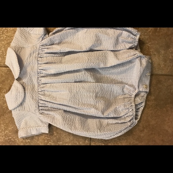Claire & Charlie Handsmocked Outfit, 6mth - Picture 1 of 3